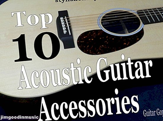 शुरुआती के लिए 10 आवश्यक ध्वनिक गिटार सहायक उपकरण