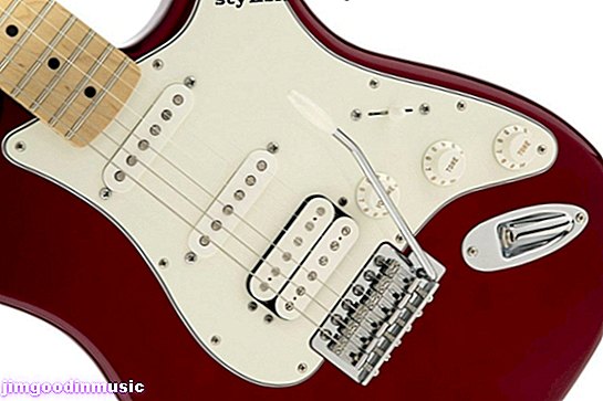 Pārskats par Fender Standard Stratocaster HSS elektrisko ģitāru