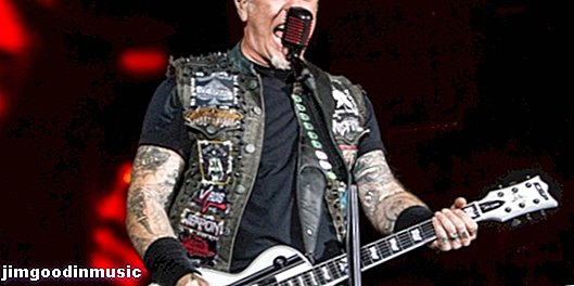 ESP / LTD Parašo gitaros: Džeimso Hetfieldo geležinis kryžius prieš Kirką Hammettą „White Zombie“