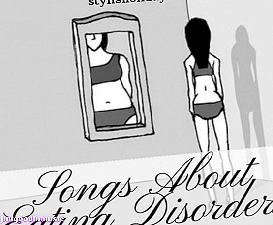 40 písní o poruchách příjmu potravy, anorexii, bulimii a obrazu těla