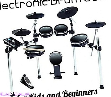 De bästa elektroniska trummor för barn och nybörjare