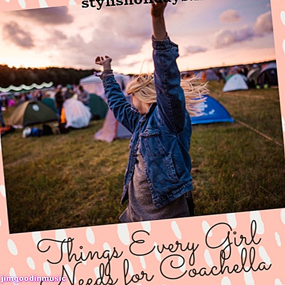 10 věcí, které každá dívka potřebuje, aby přinesla Coachella